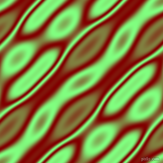, Maroon and Mint Green wavy plasma seamless tileable