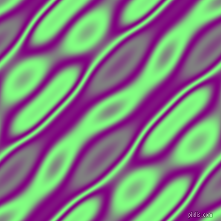 , Purple and Mint Green wavy plasma seamless tileable