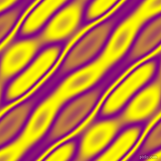 , Purple and Yellow wavy plasma seamless tileable