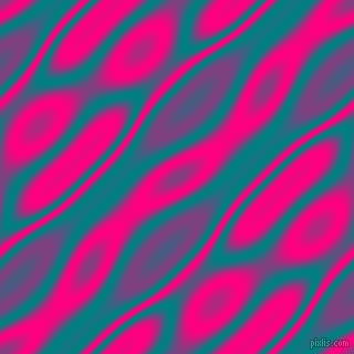 , Teal and Deep Pink wavy plasma seamless tileable